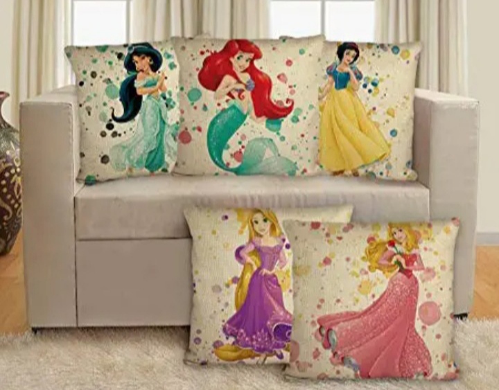 Cindrella  Printed Cushions Cover